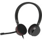 Jabra Evolve 20 MS stereo Kablet Høretelefoner Sort